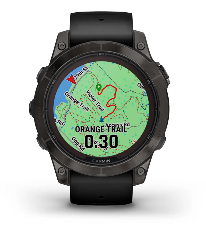 Garmin fenix 7 Pro Sapphire Solar Carbon Grey DLC Titanium with Black Band-5